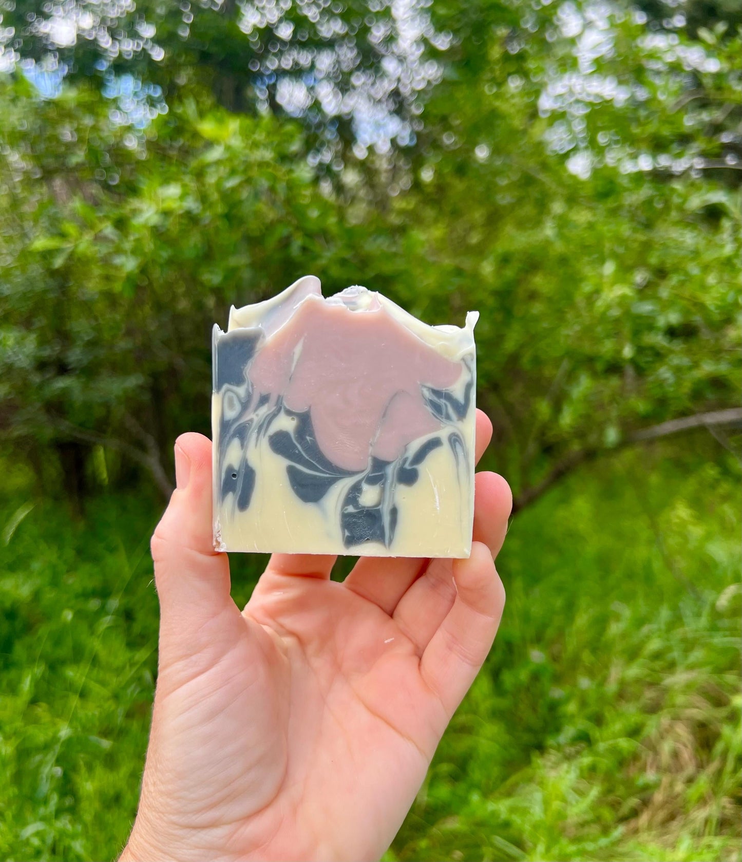 Backcountry Bloom | Lavender & Peppermint Scented Soap - Hemp Seed Oil, Shea, Cocoa & Mango Butter