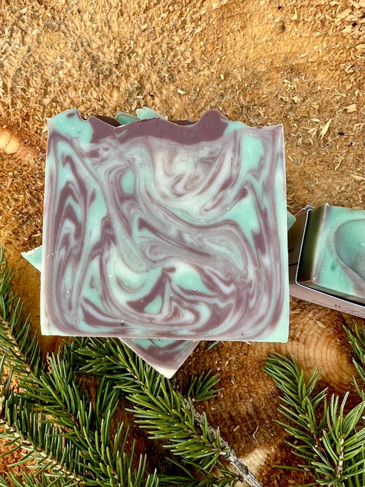 The Viking | Whiskey & Oak Scented Soap For Men - Hemp Seed Oil, Shea, Cocoa & Mango Butter