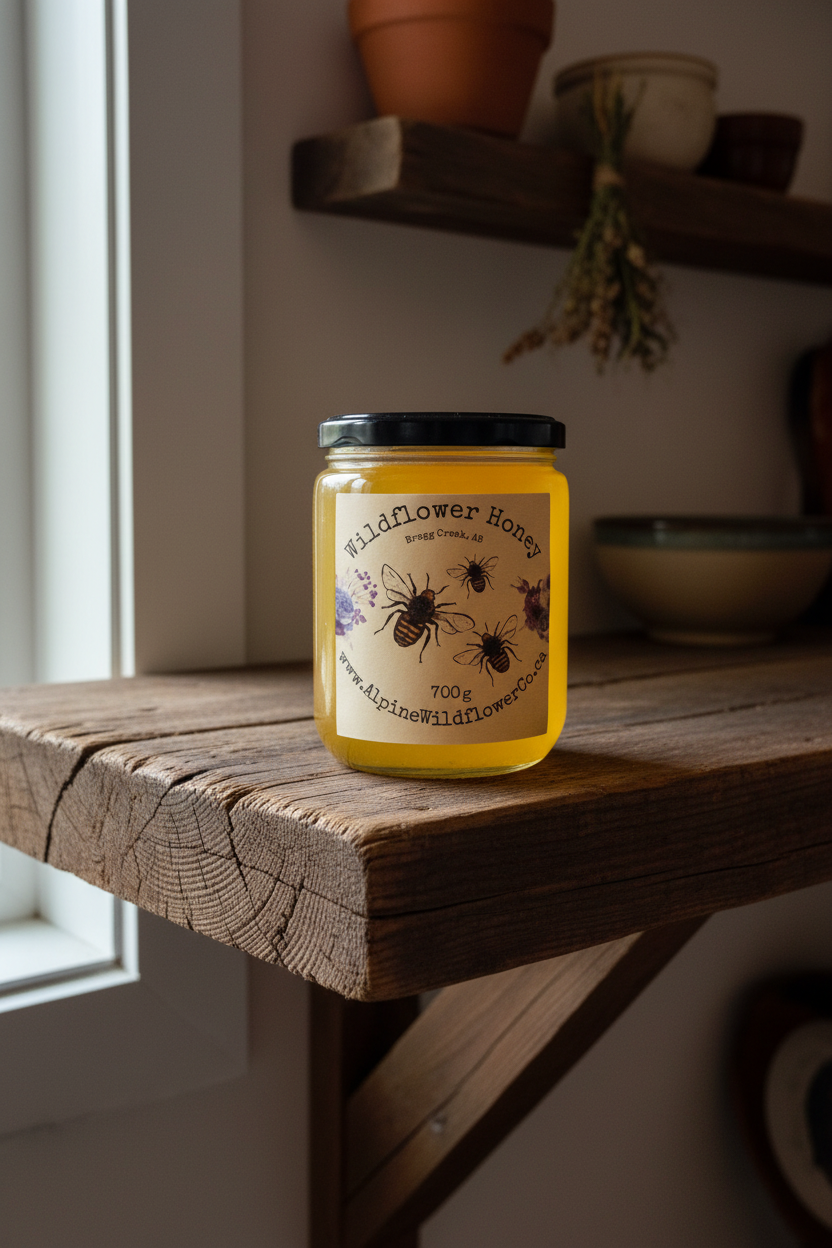 700g Honey Wood Shelf