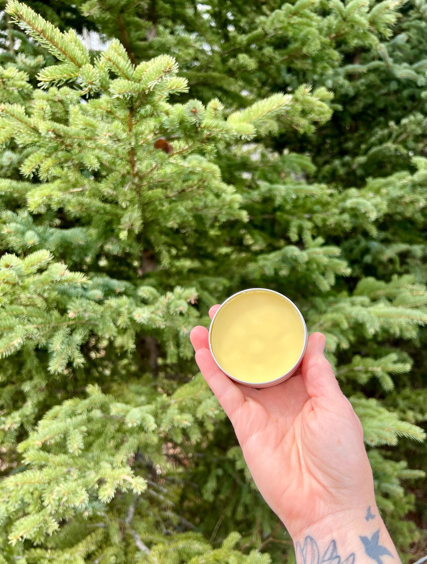 Wildflower Healing Balm – Yarrow & Calendula, Natural Beeswax, Herbal Aroma