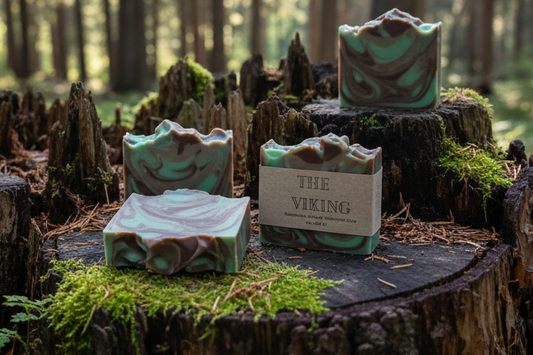 The Viking Soap in Forest Setting