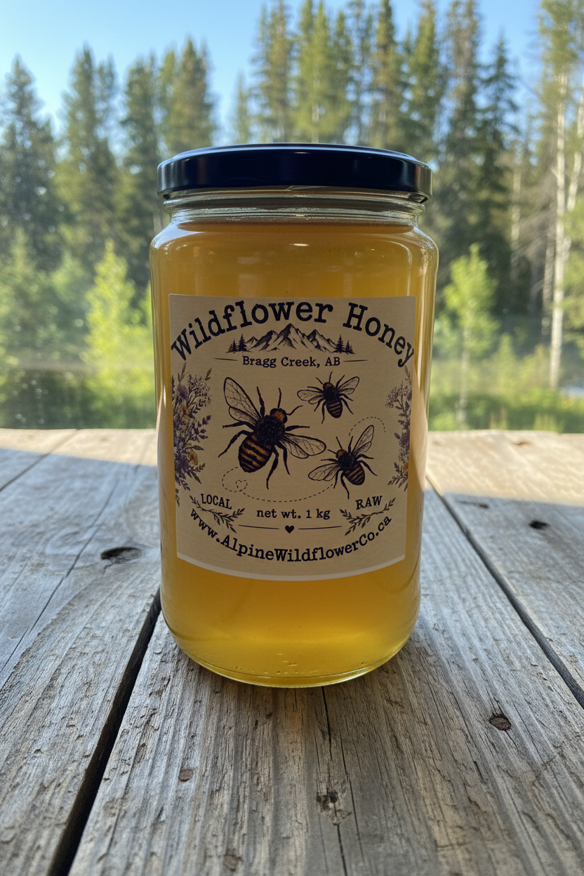 Wildflower Honey Reclaimed Wood